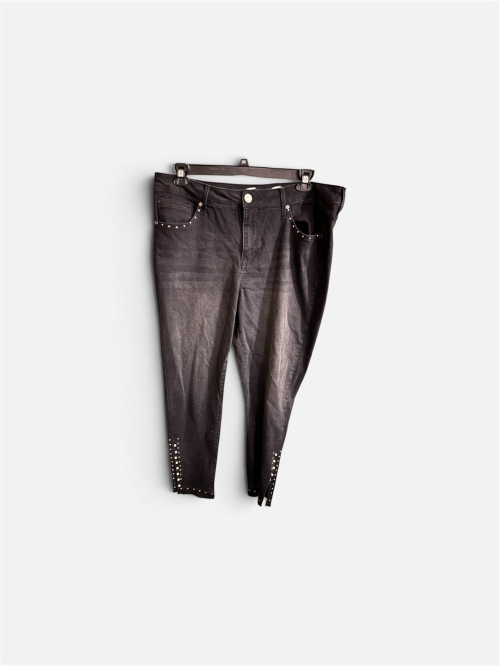 Seven7 Black Studded Jeans